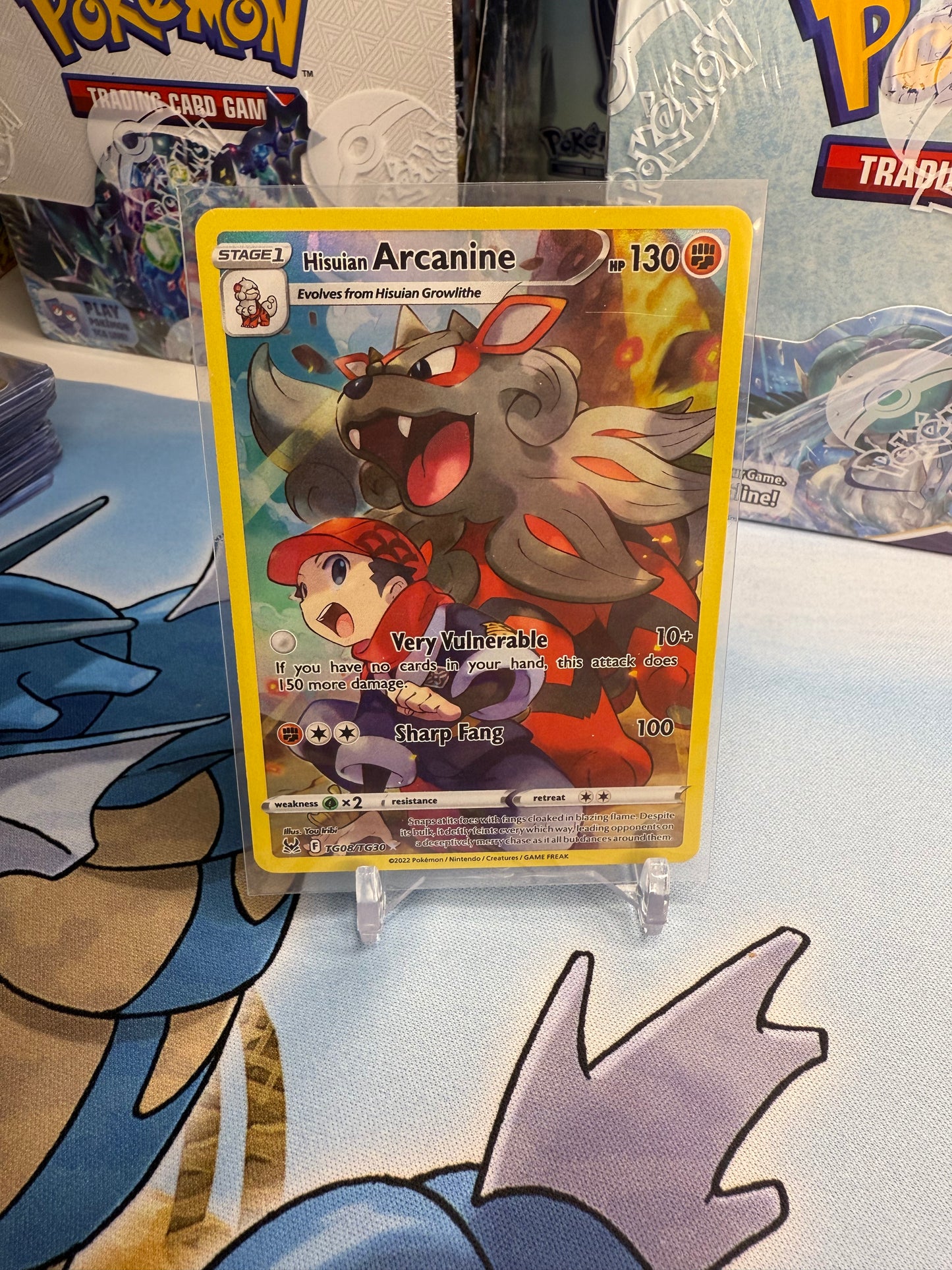 Hisuian Arcanine TG08/TG30 Lost Origin Trainer Gallery
