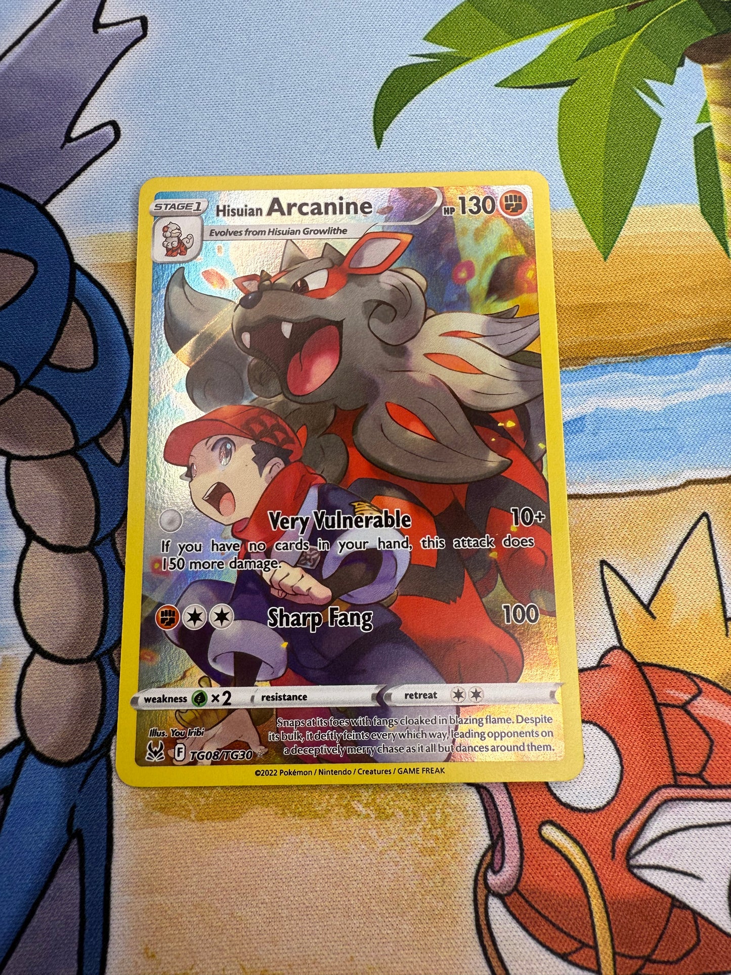 Hisuian Arcanine TG08/TG30 Lost Origin Trainer Gallery