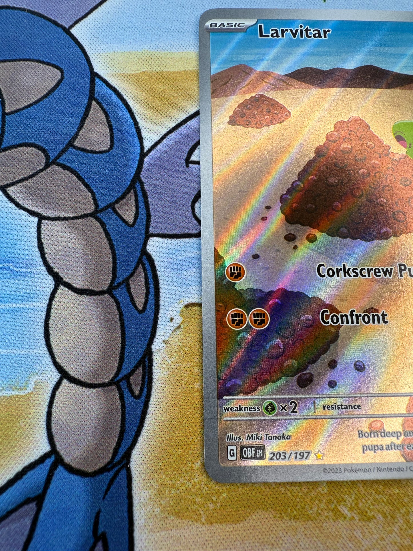 Larvitar - 203/197 - SV03: Obsidian Flames