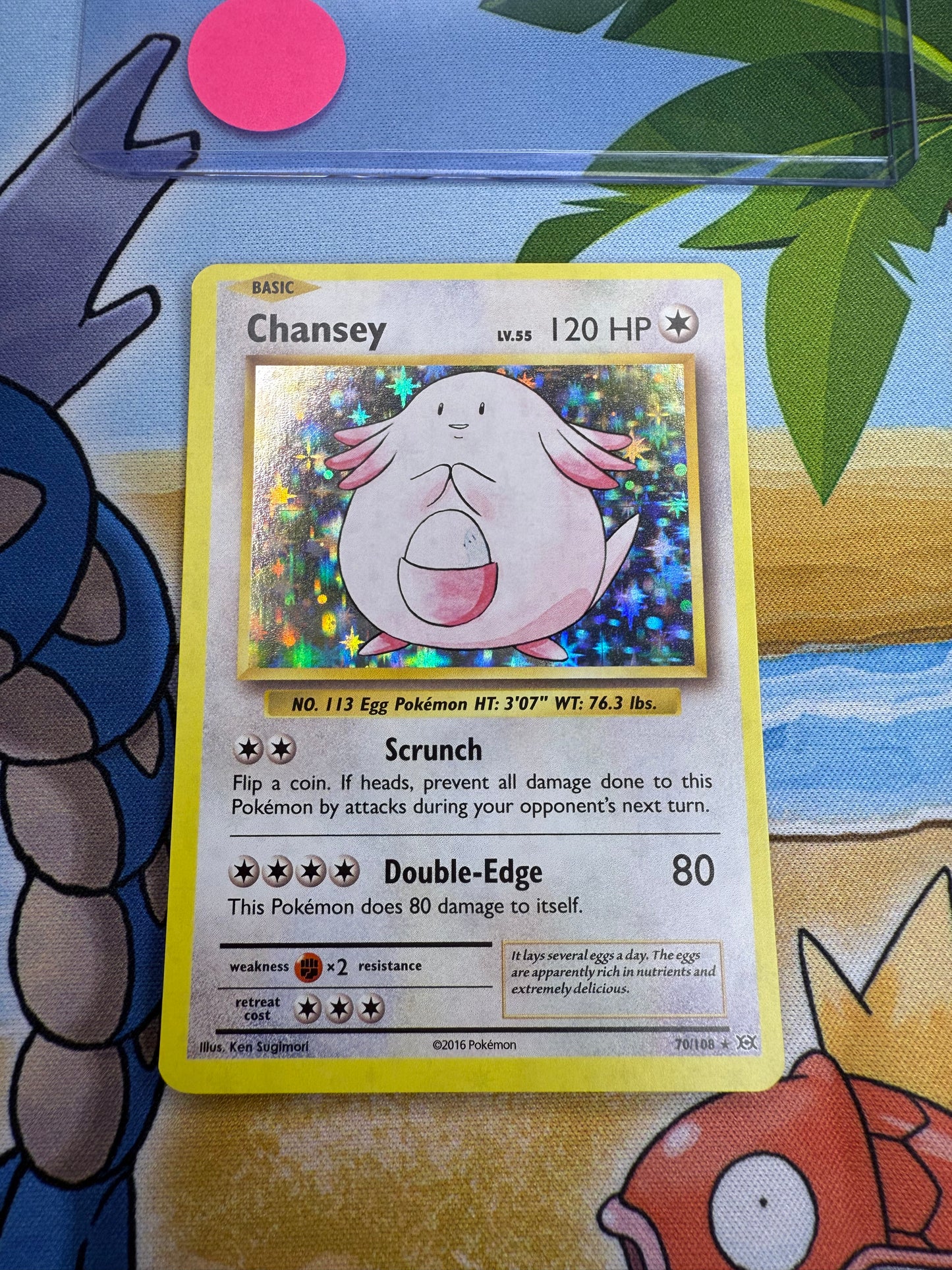 Chansey 70/108 XY Evolutions Holo